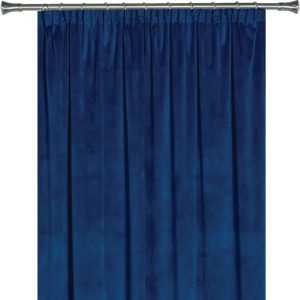 Zasłona Velutto — ciemnoniebieski, 140 × 260 cm, zdjęcie 3
