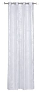 Firana Vanua — biały/srebrny, 140 × 260 cm, zdjęcie 2