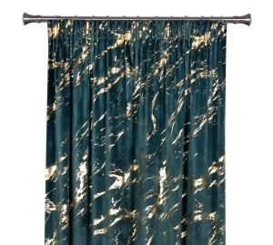 Zasłona Storm — zielony/złoty, 140 × 260 cm, zdjęcie 3
