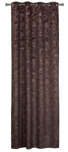 Zasłona Marble — czekoladowy brąz, 140 × 260 cm, zdjęcie 2