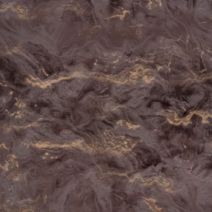Zasłona Marble — czekoladowy brąz, 140 × 260 cm, zdjęcie 3