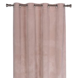 Zasłona Brill — pudrowy róż, 140 × 250 cm, zdjęcie 3