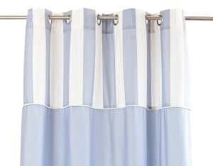 Zasłona Stripe Chic — błękitny, 140 × 270 cm, zdjęcie 3