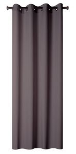 Zasłona Oxford — ciemnoszary, 140 × 260 cm, zdjęcie 2