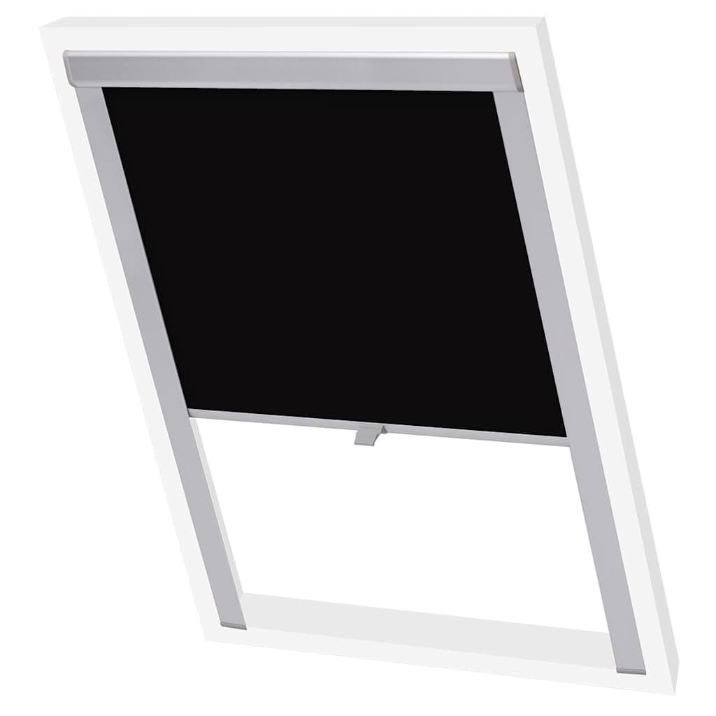 Roleta dachowa vidaXL zaciemniająca GGL/GGU — Czarny, 61.3 × 79.2 cm, zdjęcie 1