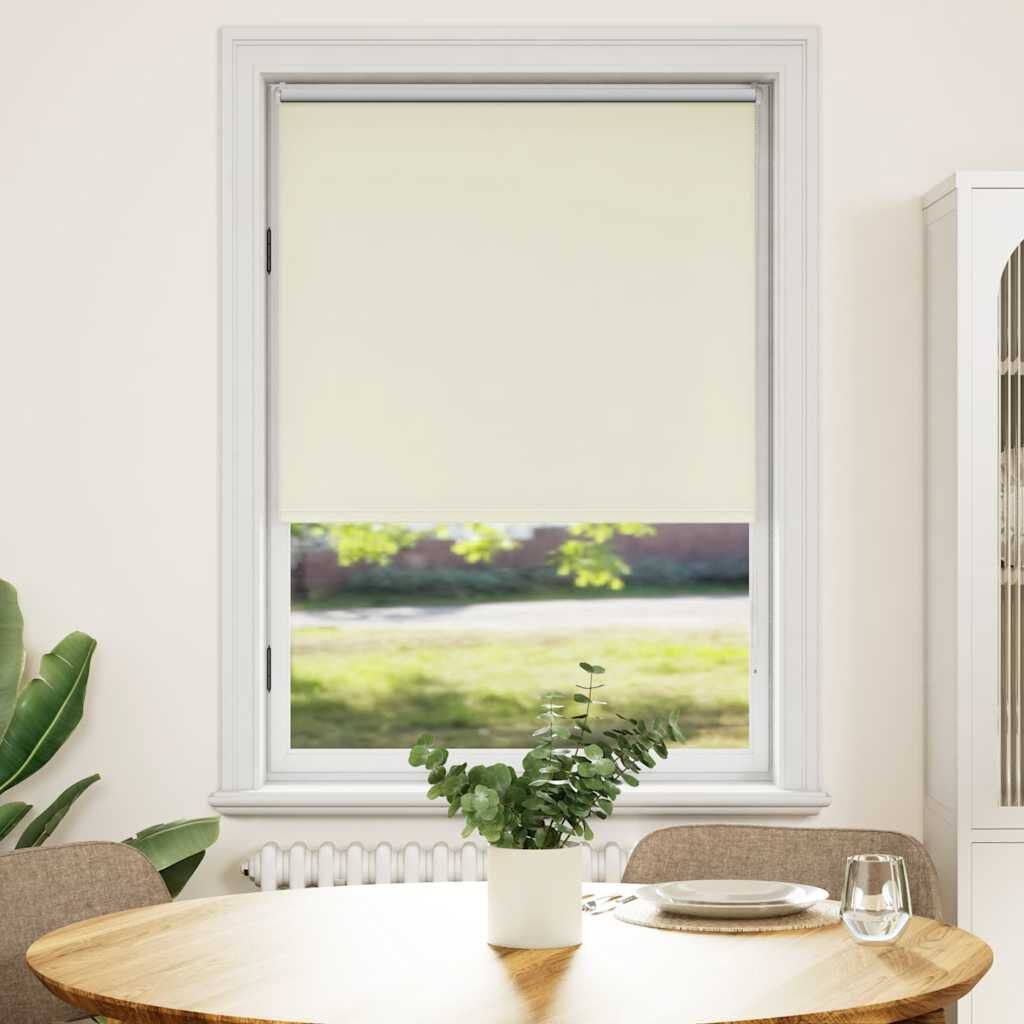 Roleta zaciemniająca vidaXL z powłoką srebrną — Złamana biel, 80 × 175 cm, zdjęcie 2