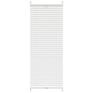 Roleta plisowana vidaXL Krepa — Biały, 50 × 150 cm, zdjęcie 1