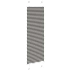 Roleta plisowana vidaXL Poliester — Antracytowy, 40 × 100 cm, zdjęcie 3