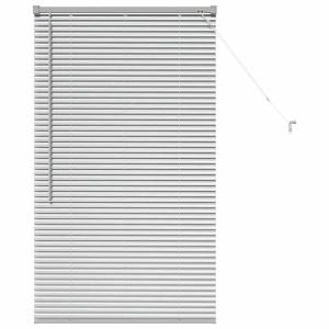 Żaluzja vidaXL Aluminium 25 mm — 70 × 130 cm — srebrny, 70 × 130 cm, zdjęcie 2