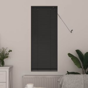 Żaluzja vidaXL PVC 25 mm — Srebrnoszary, 50 × 150 cm, zdjęcie 3